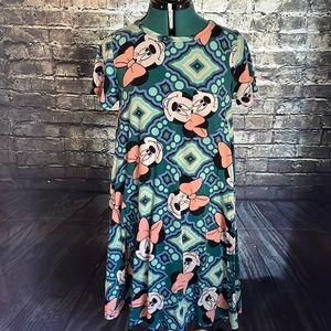 Lularoe Carly Minnie Mouse dress